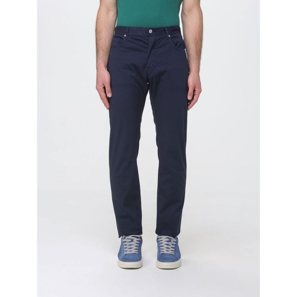 Cotton Slim Fit Trousers Brooksfield